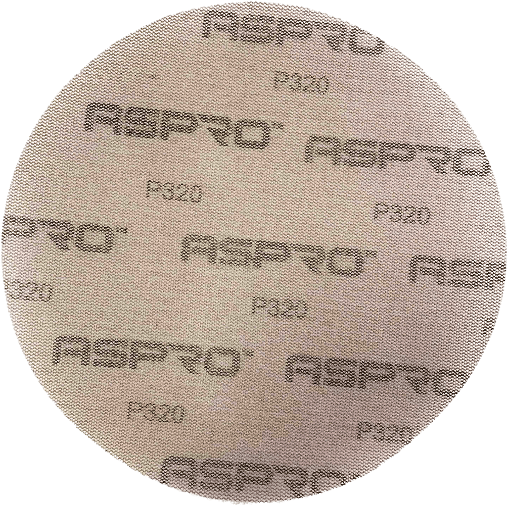 Бумага шлифовальная на сетчатой основе ASPRO 225x320